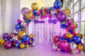 ซุ้มลูกโป่งคัลเลอร์ฟลู