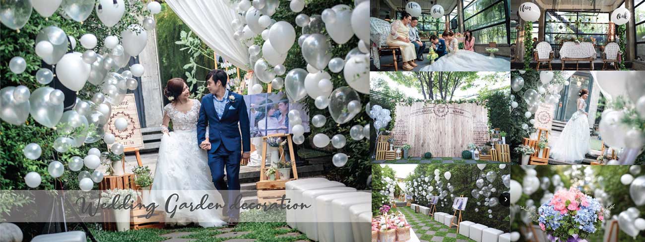 ลูกโป่งงานแต่งงาน